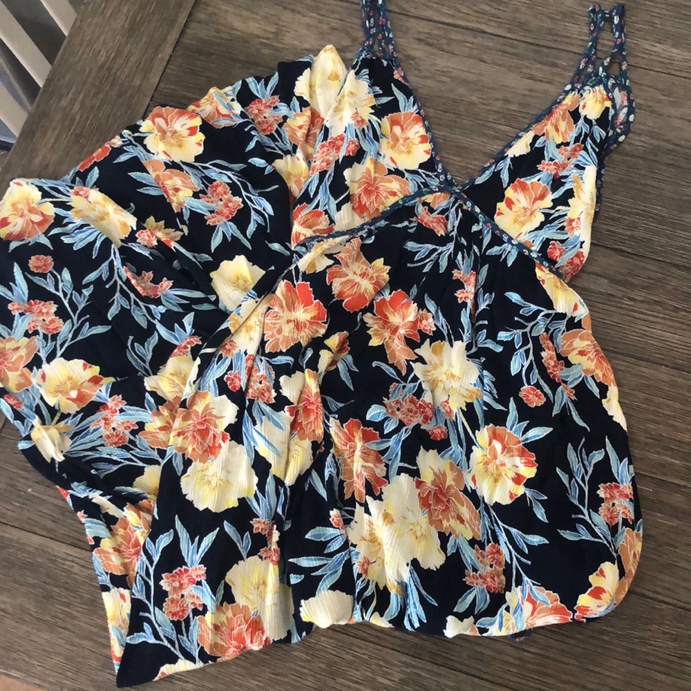 Xhilaration floral maxi dress XL